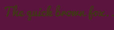 Image with Font Color 3F3616 and Background Color 5B143E